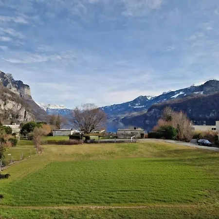 Lakeview-apartment - Komplette Mit Seeblick An Ruhiger Lage Apartment Weesen