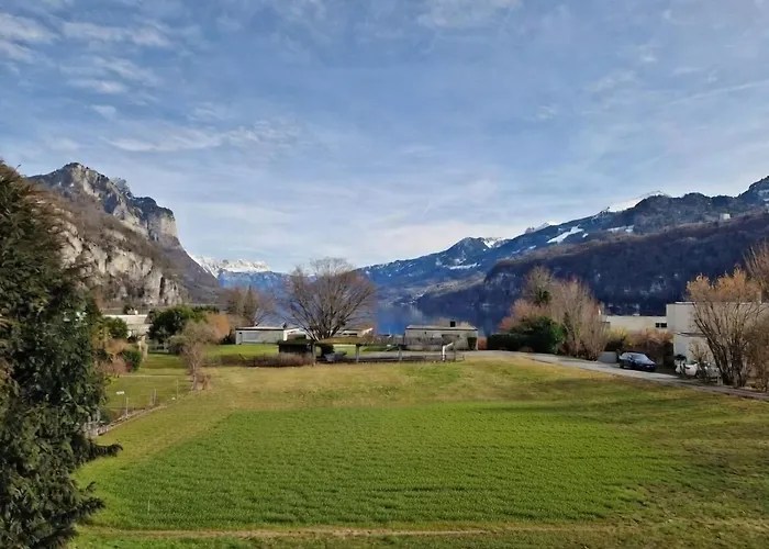 Lakeview-apartment - Komplette Mit Seeblick An Ruhiger Lage Daire Weesen